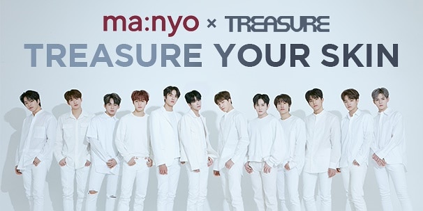 	manyo x TREASUER <TREASURE YOUR SKIN>