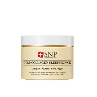 [SNP] GOLD COLLAGEN SLEEPING PACK 100g / [エスエヌピー] ゴールドコラーゲンスリーピングパック 100g