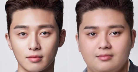 パクソジュンがもし太ったら！？ㅎㅎイケメン男性俳優の“仮想肥満画像”が韓国で話題！！